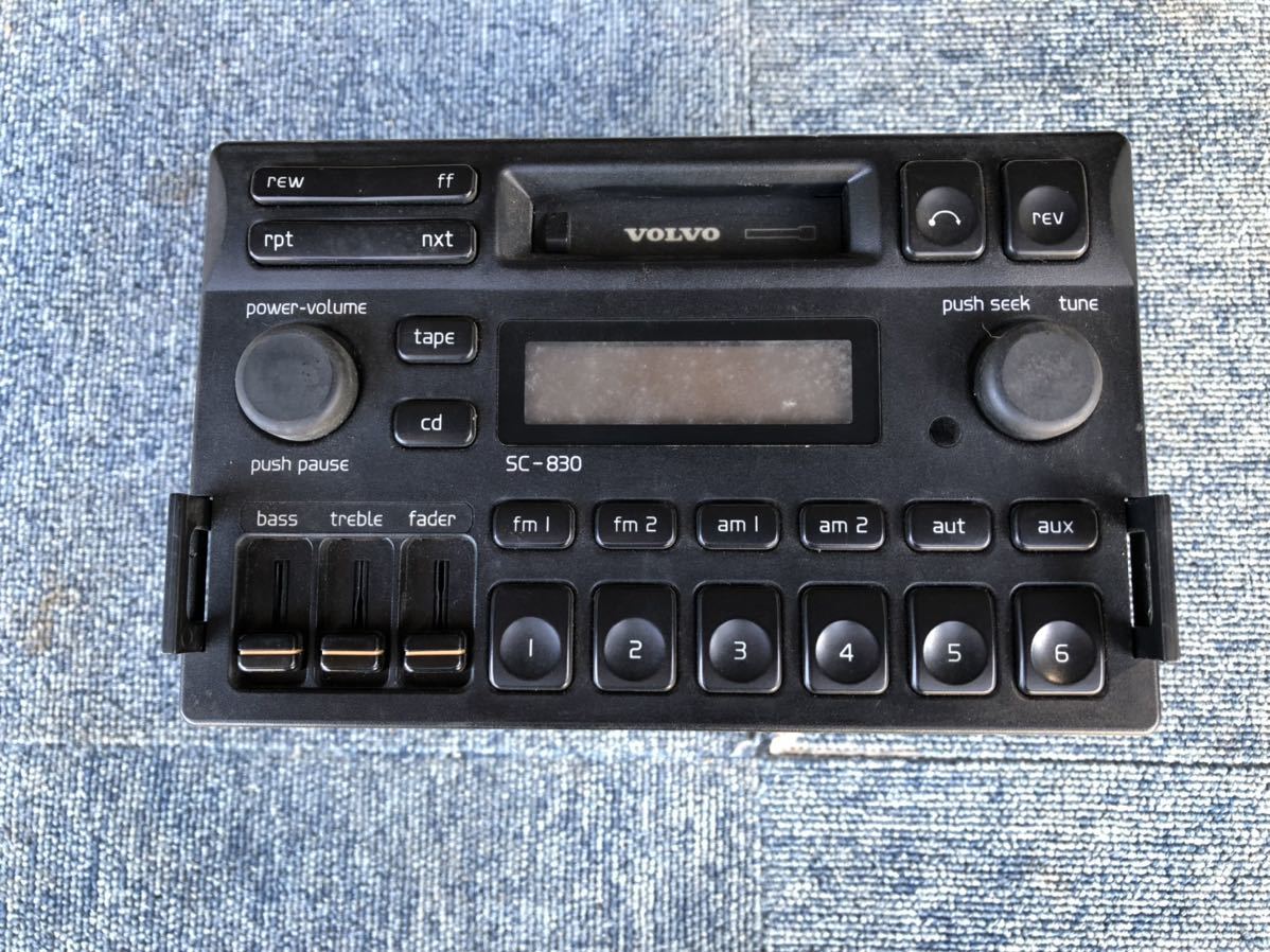 カーコンボ　カセット ボルボ 960 カセットデッキ 中古 3533316 Yahoo!オークション (カー