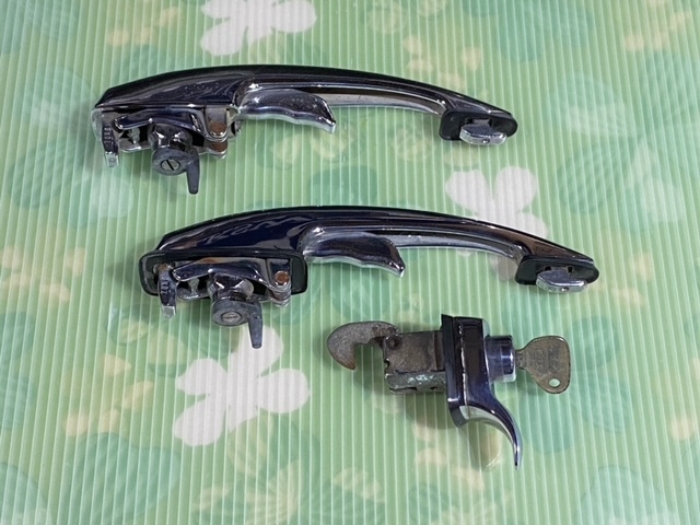 空冷 VW 純正品 アウタードア リアデッキロックセット ワンキー 送料 