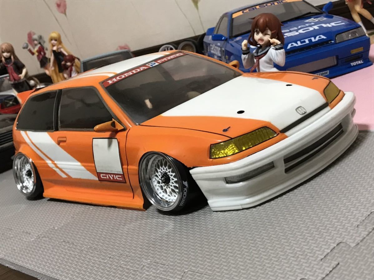1 10 ホンダ グランドシビック Ef9 ラジコン ボディ 環状族 旧車 パンドラ Pandora Honda Civic ボディ 売買されたオークション情報 Yahooの商品情報をアーカイブ公開 オークファン Aucfan Com