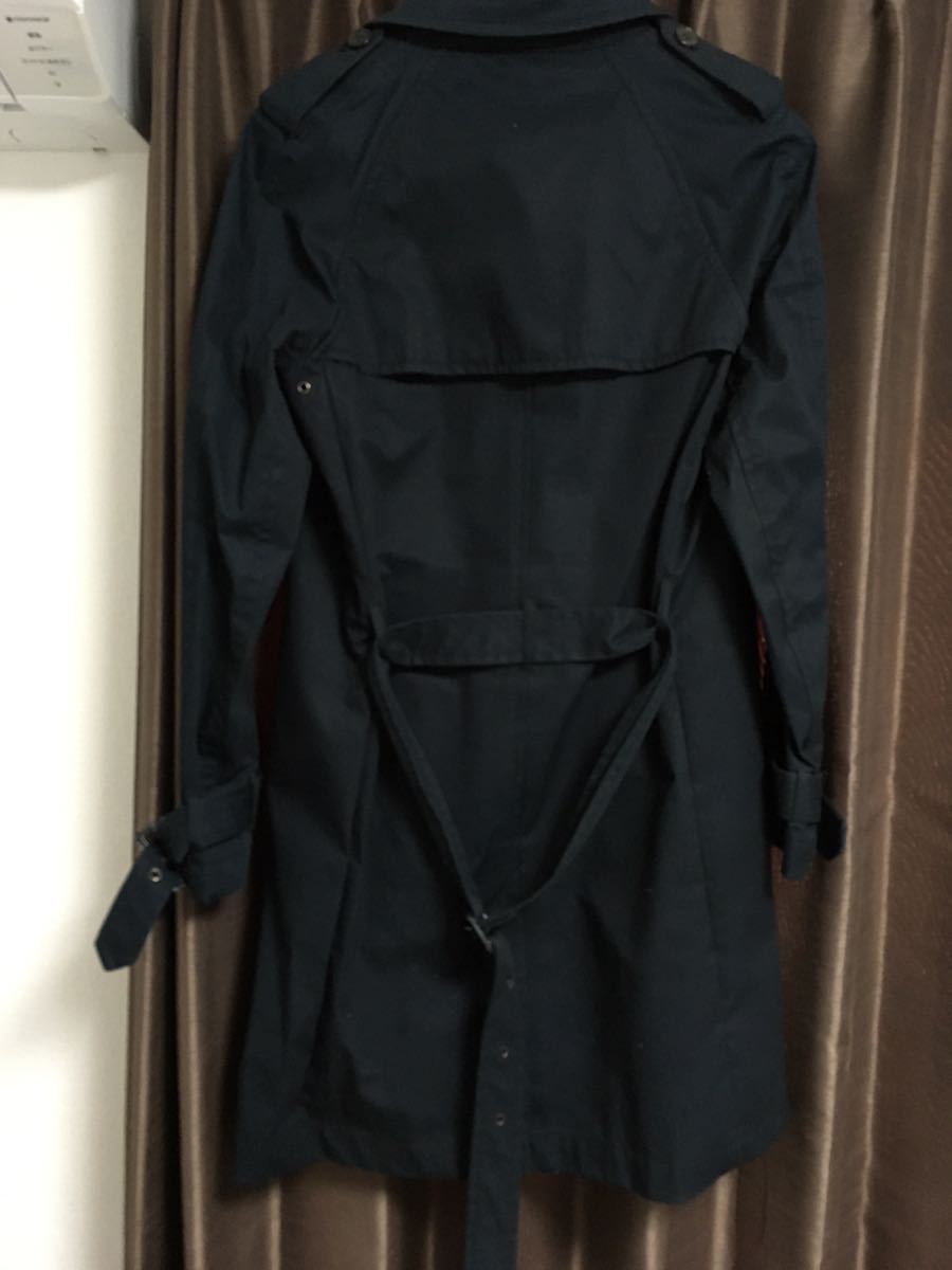 H M トレンチコート メンズ 44 ネイビー ユーズド 古着 Sサイズ相当 Mサイズ 売買されたオークション情報 Yahooの商品情報をアーカイブ公開 オークファン Aucfan Com