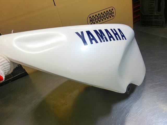 FZR400R アルミガソリンタンクカバー、綺麗☆2TK、1WG、F3レーサーレプリカ_6