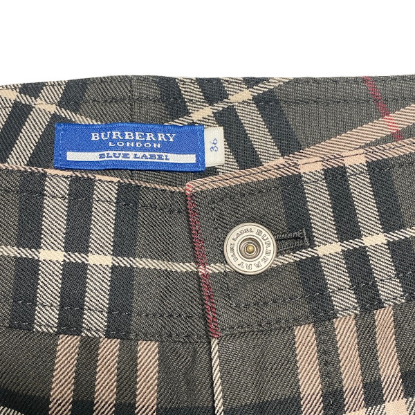 ☆美品【BURBERRY BLUE LABEL バーバリーブルーレーベル】チェック柄