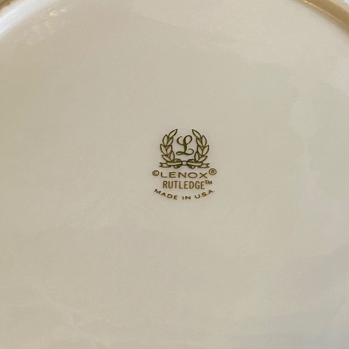 ☆美品 LENOX レノックス プレート 中皿 ヴィンテージ アイボリー