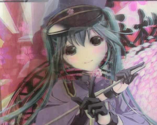 初音ミク 3Dポスター 額縁付き 新品 未開封 激レア 初音ミク 千本桜 3D