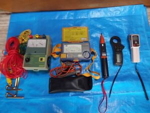横河 配電試験器 3207 YOKOGAWA なやましい アース メガー 接地抵抗計 