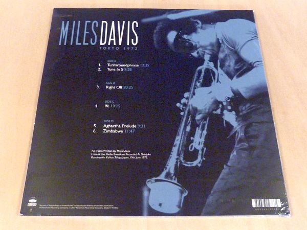 DAVIS 0 MILES IN Tokyo TOKYO Live In Miles Davis ⁄ 2枚組 マイルス
