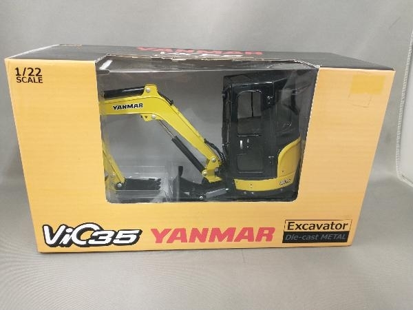 1/22 ヤンマー Vio35 Excavator ダイキャストメタル ミニカー 建設車両