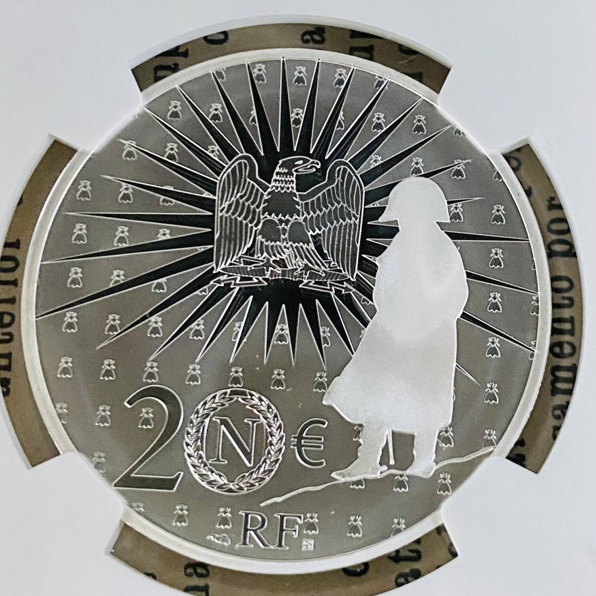 ☆NGC☆最高鑑定☆2021 PF70 ウルトラカメオ フランス 銀貨 10ユーロ 