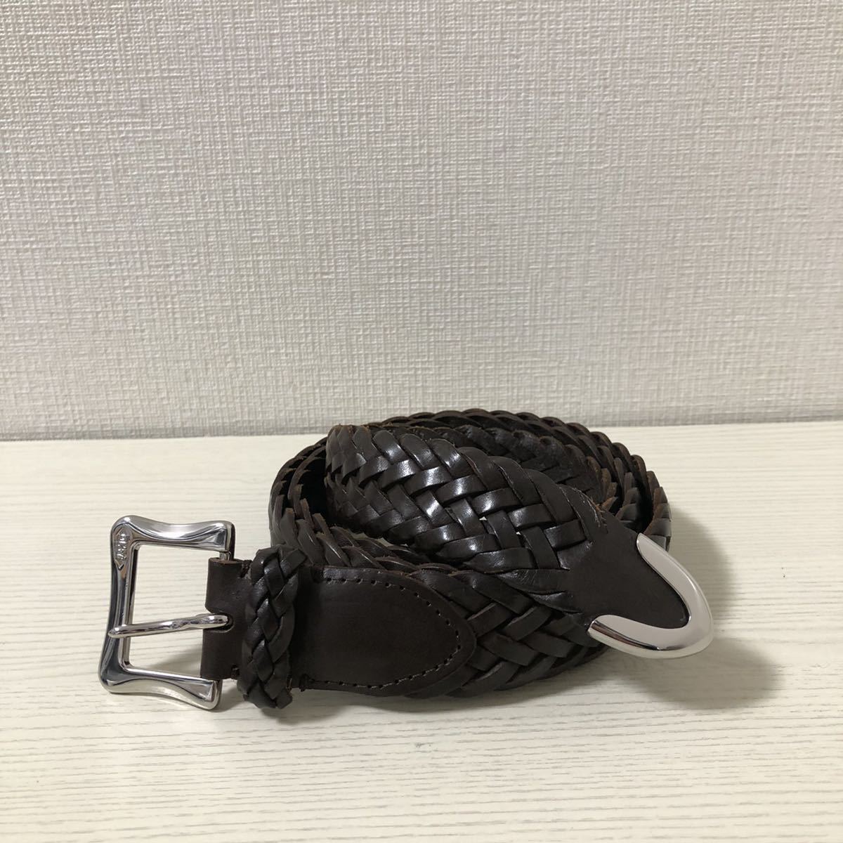 送料無料，最新作 サイズ95 J&M DAVIDSON レザー メッシュ ベルト ダークブラウン ジェイアンドエムデヴィッドソン(茶)｜売買されたオークション情報、yahooの商品情報をアーカイブ公開 - オークファン 皮革、レザー
