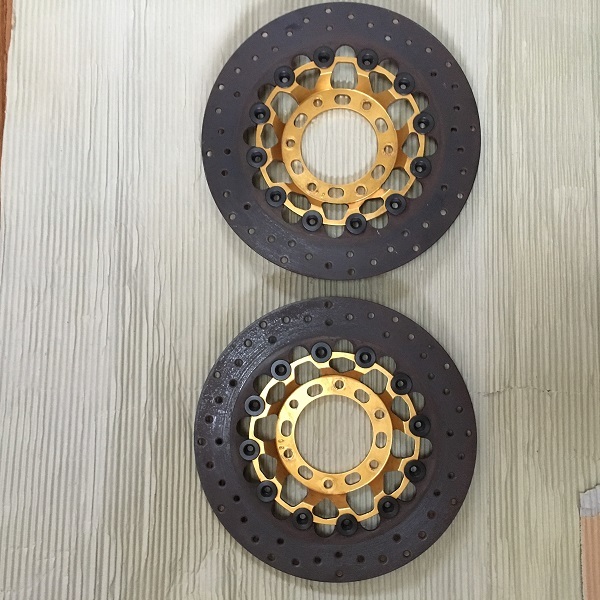 brembo 鋳鉄フローティングディスク 320mm ブレーキローター 中古 中古