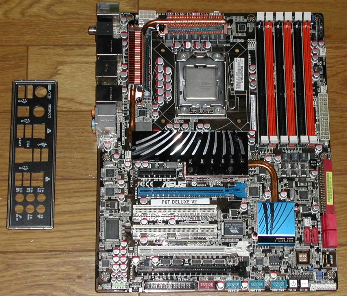 P6T Deluxe V2 ASUS Asus Motherboard Intel LGA1366 X58 ATX 0 LGA