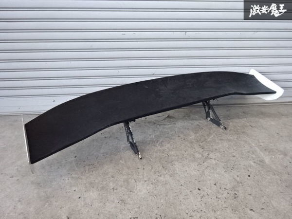 社外 汎用 GTウイング リア スポイラー ウイング 約1555mm 高さ約29cm S14 シルビアで使用 訳有品 棚17-3