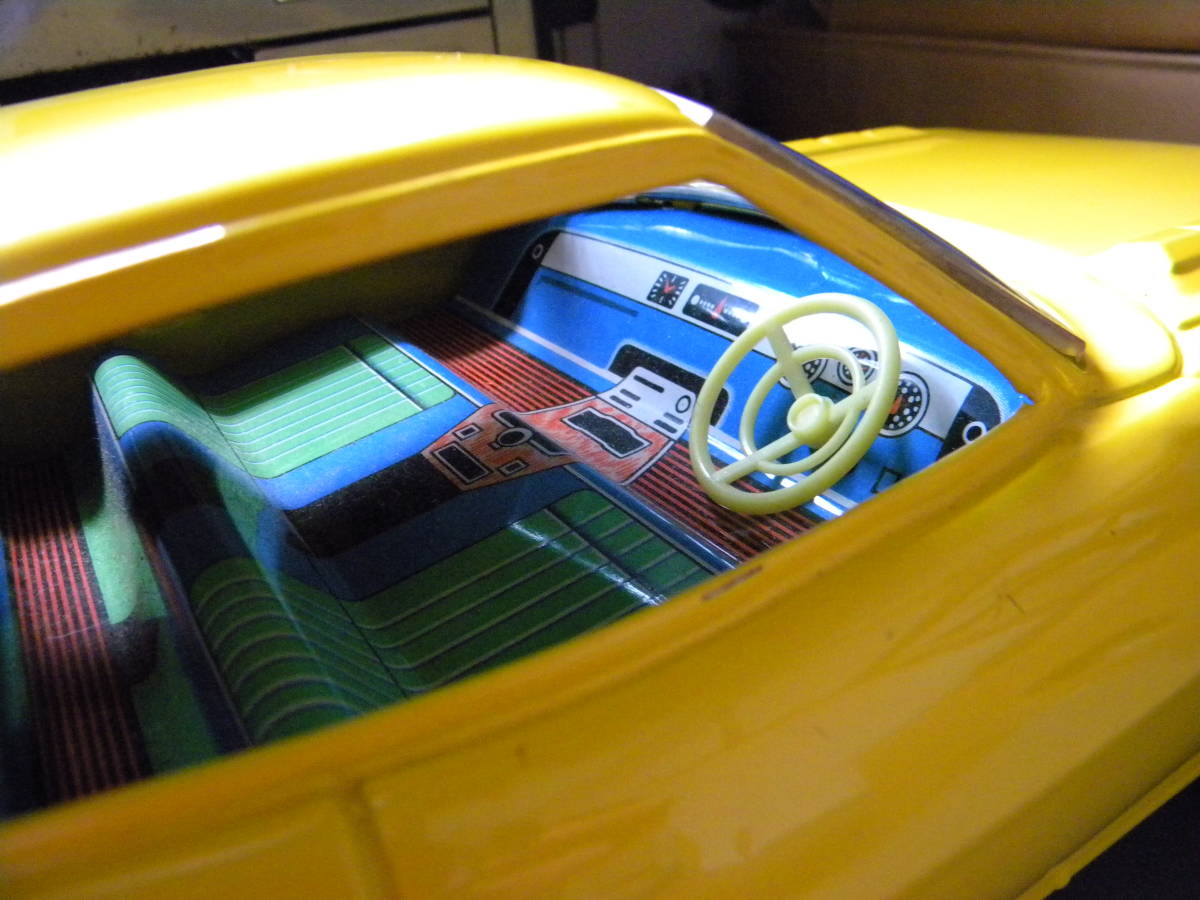 昭和レトロ朝日玩具（ASAHI）TOYOTA CELICA ダルマセリカ ブリキ TOYOTA CELICA 作動良好 トヨタ セリカ Asahi toy アサヒ玩具 大38