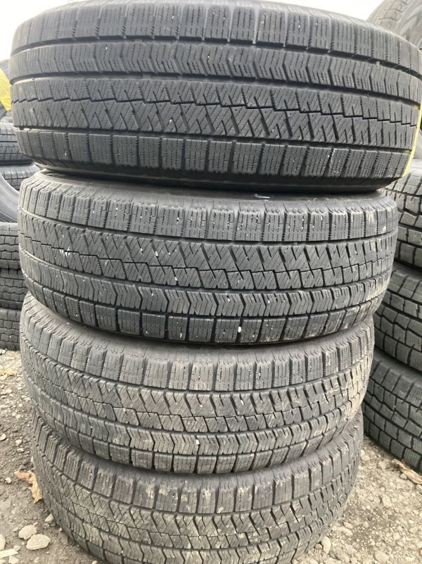 195/65R15 2017 2020年製 8分山 ブリヂストン BLIZZAK VRX2 4本 
