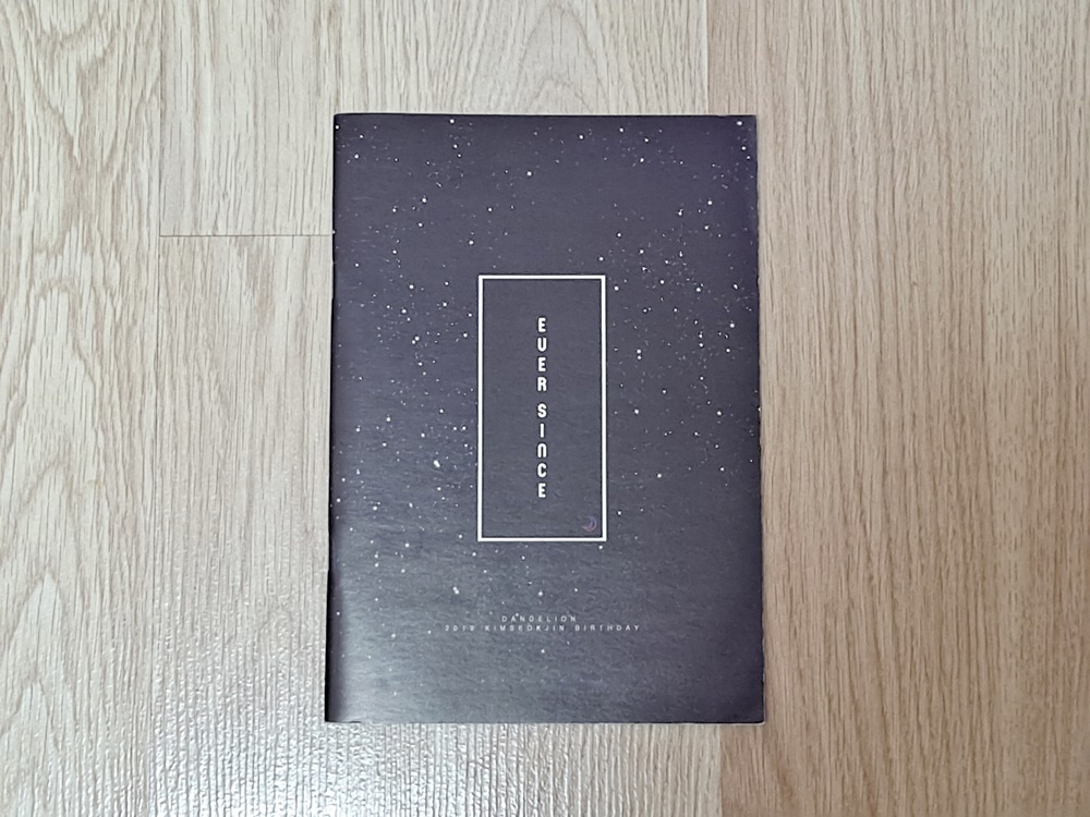 防弾少年団 BTS☆ジン マスター DANDELION 「EVER SINCE」写真集