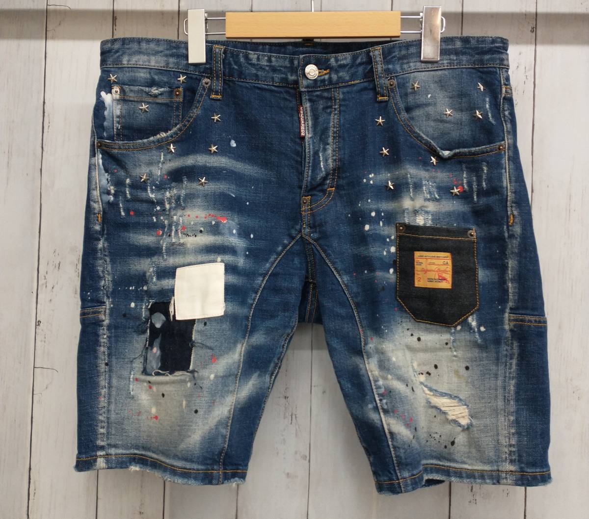 DSQUARED2 S71LB0004 S30342 ハーフジーンズ | BIBLIOTEKA.PISZ.PL