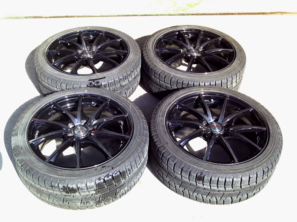 7.5J-17 +50 PCD100 5H レアマイスター LMSPORT CROSS10 ヨコハマ アイスガードiG50 215/45R17 中古4本セット 17インチ レアマイスター | ◇美品◇17インチ7.0J 17インチ」の人気商品一覧 0