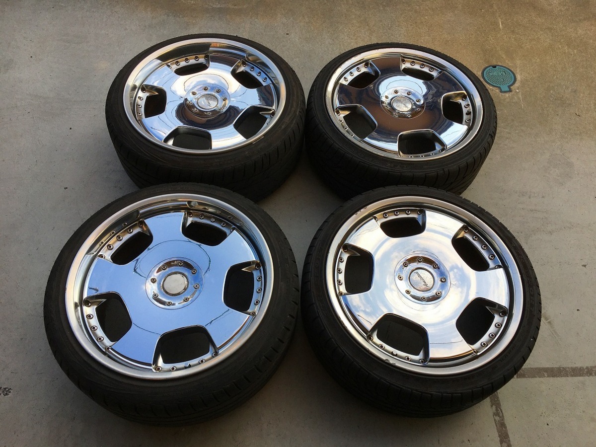 新N管理67831 クラウン JZS177 】☆ Amistad 19インチ ホイール タイヤ 