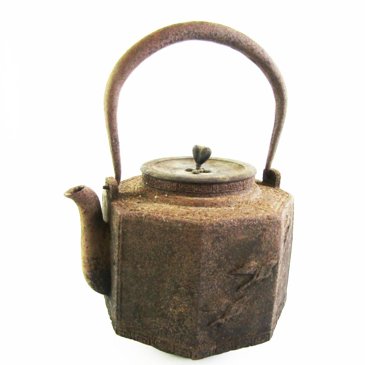 時代煎茶道具 龍文堂鉄瓶 ☆時代煎茶道具 【公式通販】
