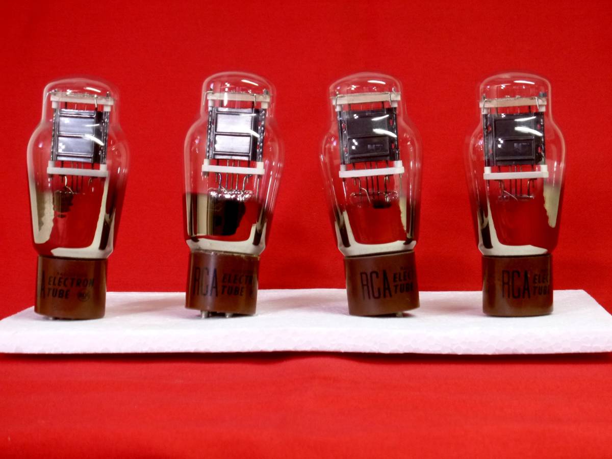 RCA Yahoo!オークション 真空管 801A 2本 直熱型電力増幅用三極管 中古良品
