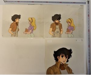1円～【おたからや】Y1016-04 アニメ 絵 セル画 学園特捜ヒカルオン 