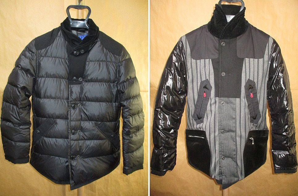 ジュンヤワタナベ　マン　×　DUVETICA　15AW リバーシブル　ダウン　コート　XS