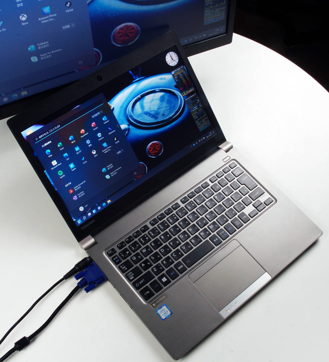 dynabook R63/H Core i5-8250U Mem16GB 新品NVMeSSD1TB Webカメラ Win11Pro64bit Ver.21H2 薄型爆速 バッテリー良好 美品