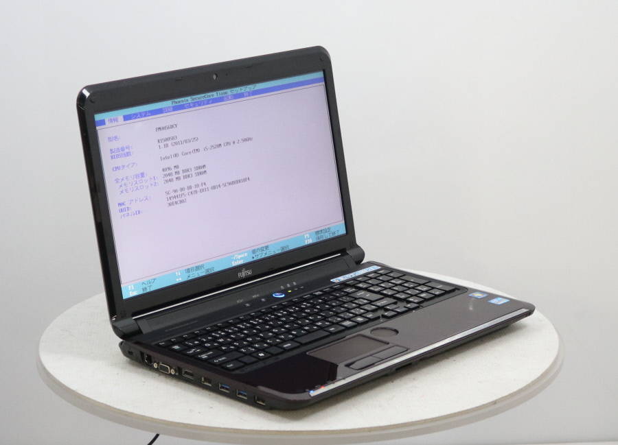 FUJITSU FMVA56DCY LIFEBOOK AH56/D Core i5-2520M 2.50GHz 4GB 1000GB