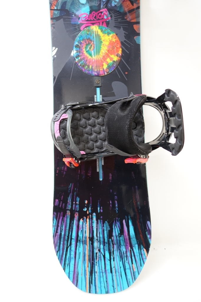 中古 14/15 BURTON DEJAVU レディース141cm SALOMON ビンディング付き