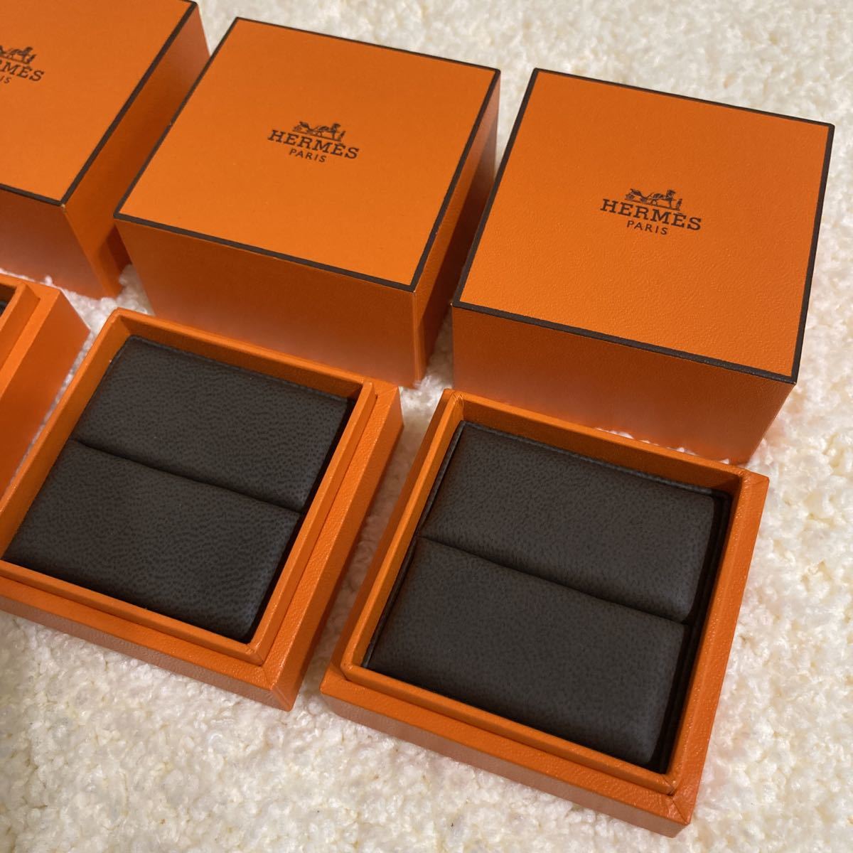 エルメス 指輪 リング 空箱 3箱 ケース ボックス 空き箱 箱 付属品