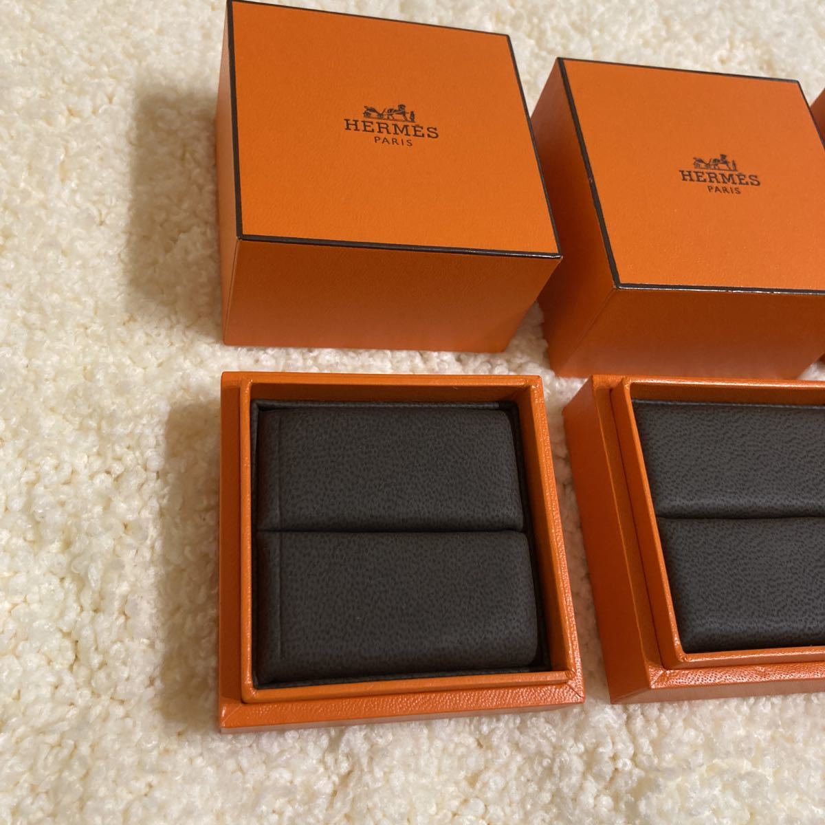 エルメス 指輪 リング 空箱 3箱 ケース ボックス 空き箱 箱 付属品