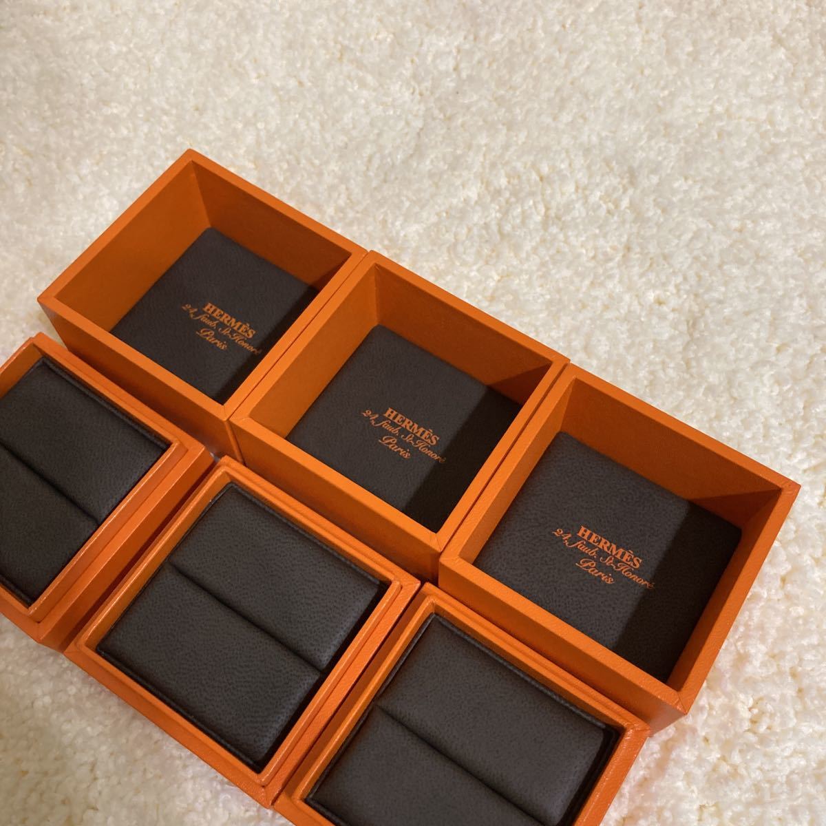 エルメス 指輪 リング 空箱 3箱 ケース ボックス 空き箱 箱 付属品