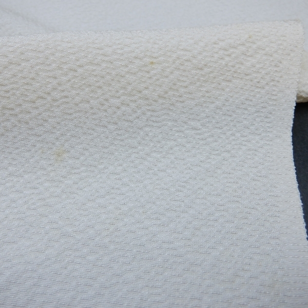 浜ちりめん　白生地　正絹　16m 着物 浜ちりめん 白生地 正絹 16m 着物 美品 正絹 縮緬“抽象的でも視線を