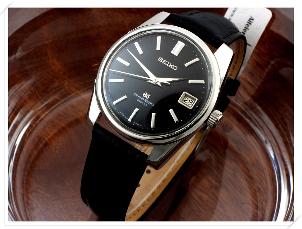 グランド セイコー GRAND SEIKO DIASHOCK 5722-9991 Steel , Black 