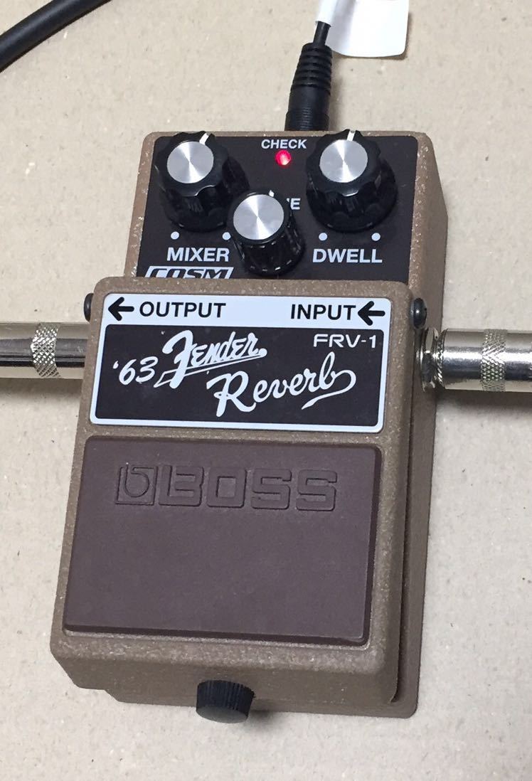 BOSS FRV-1 fender '63 reverb 中古美品
