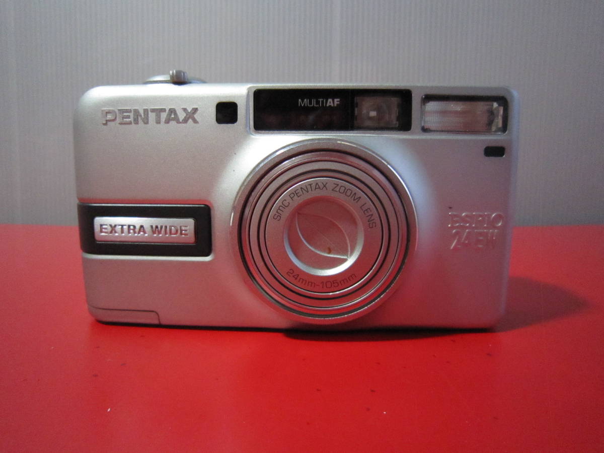 中古品 PENTAX ESPIO 24EW SMC PENTAX ZOOM LENS 24mm-105mm