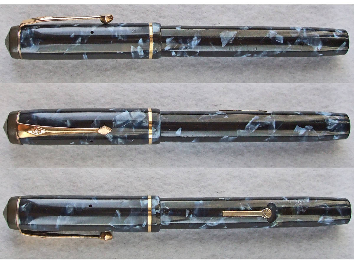 ◇OH済◇ 1950年代製 コンウェイ・スティワート 286 万年筆 青 14金F