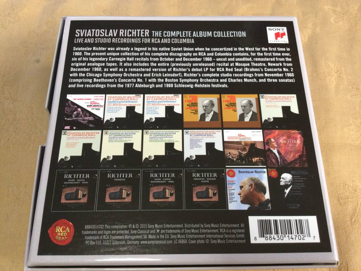 Complete Album Collection 18CD リヒテル Sviatoslav The Richter