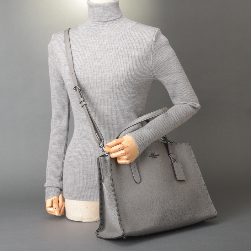 未使用 極美品 COACH コーチ チャーリー キャリーオール ウィズ