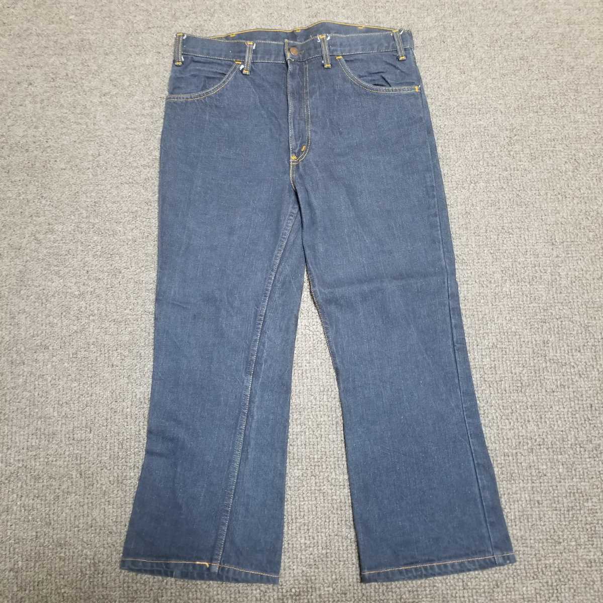 70sボタン裏23vintagelevis646リーバイスw33オレンジタブ Levi's