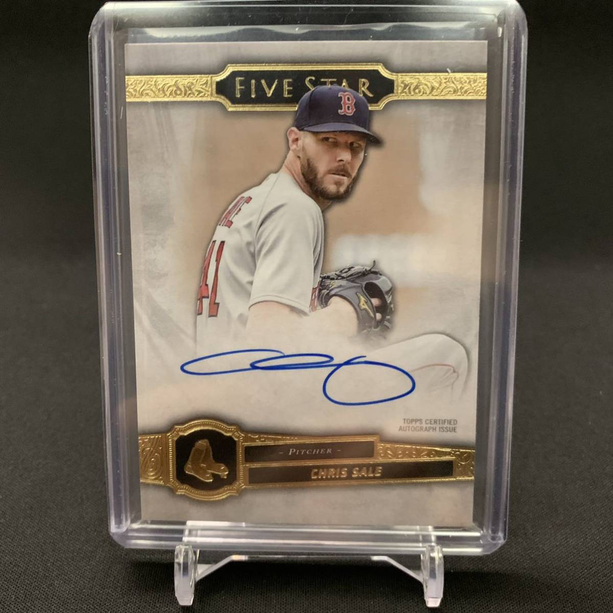 Chris Sale Auto 2021 Topps Five Star Baseball MLB Autograph 直筆サイン