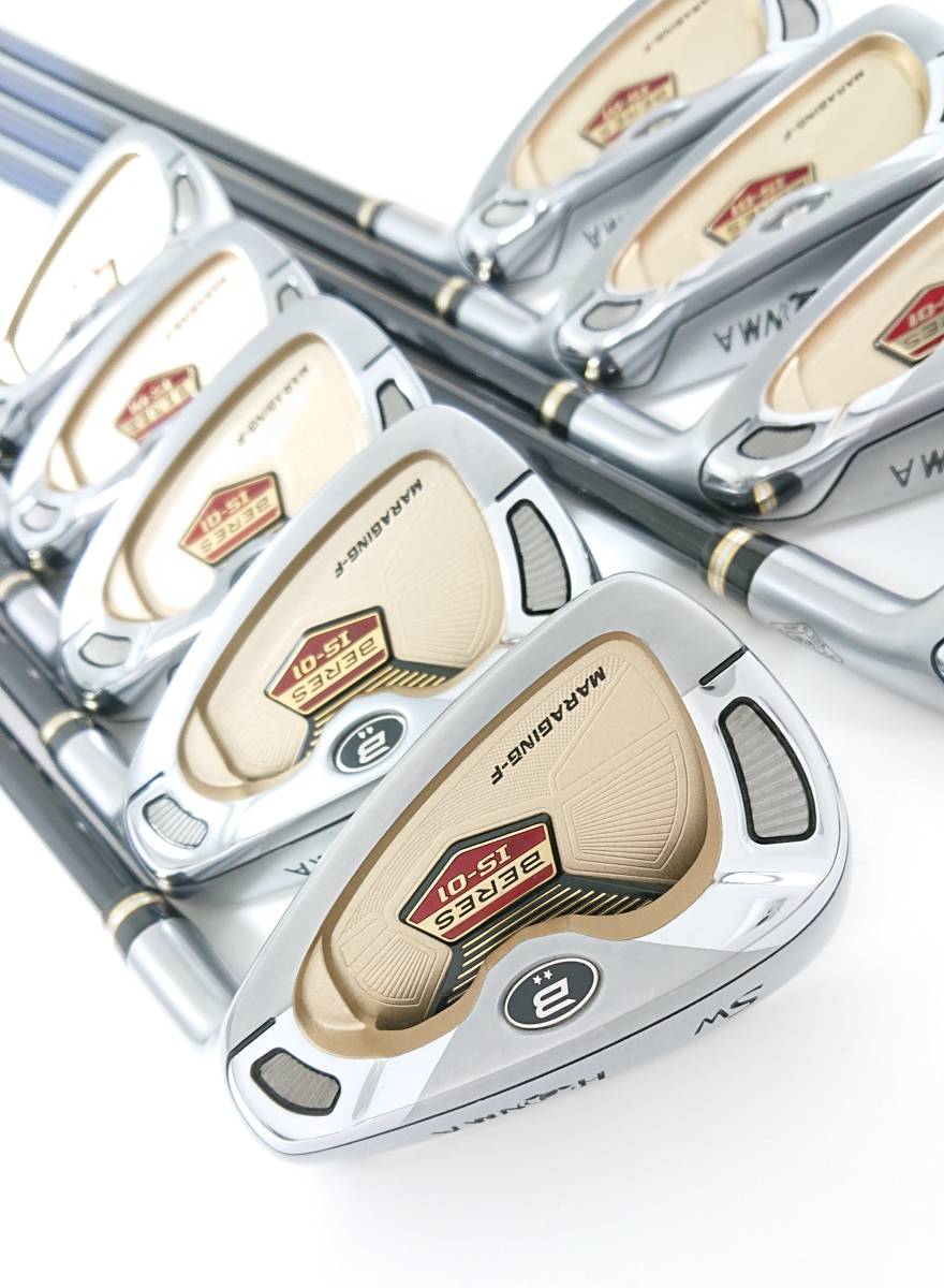 高級アイアン 本間 BERES IS-01 2スター 豪華9本セット ARMRQ 6 54 R