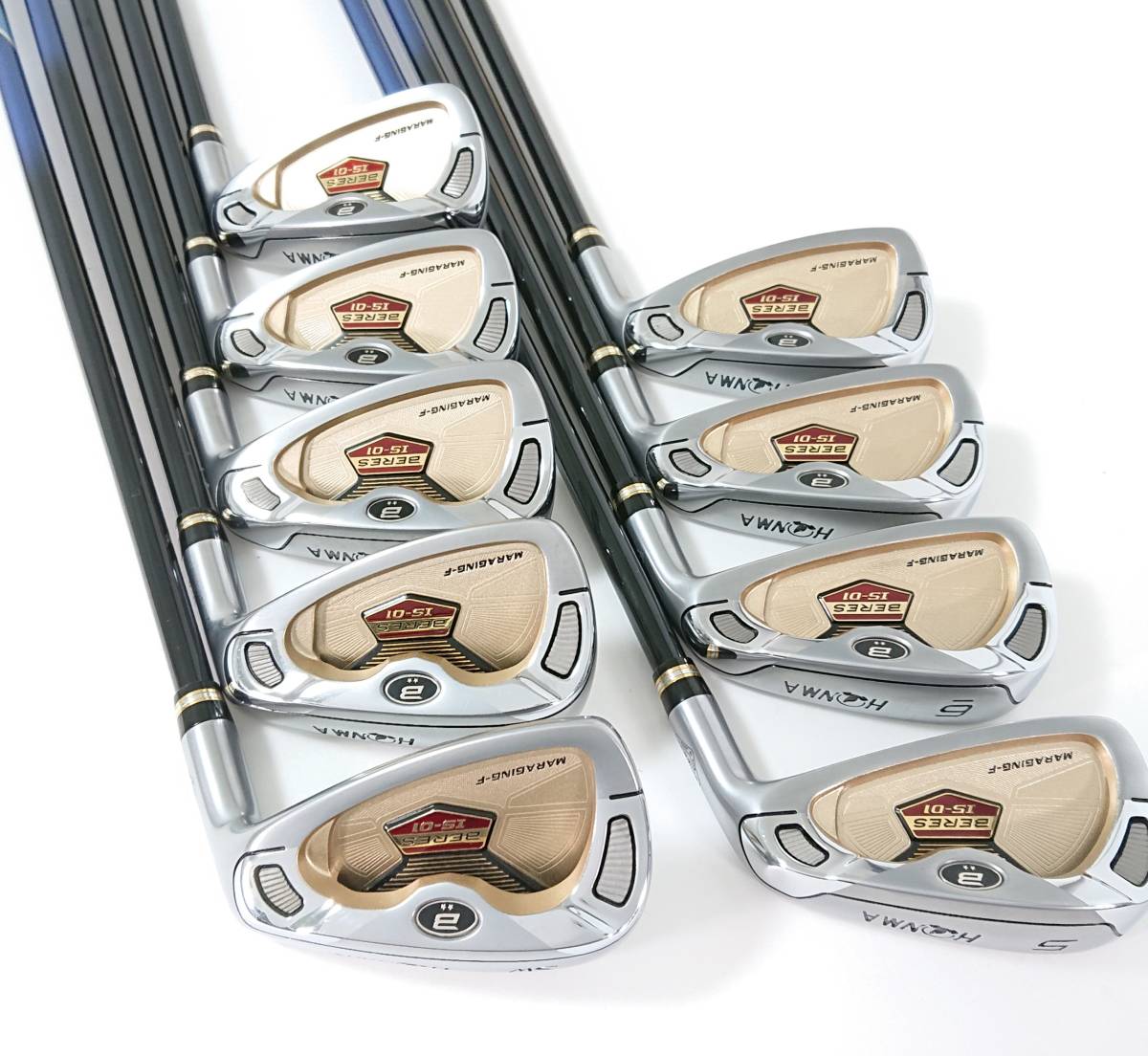 高級アイアン 本間 BERES IS-01 2スター 豪華9本セット ARMRQ 6 54 R