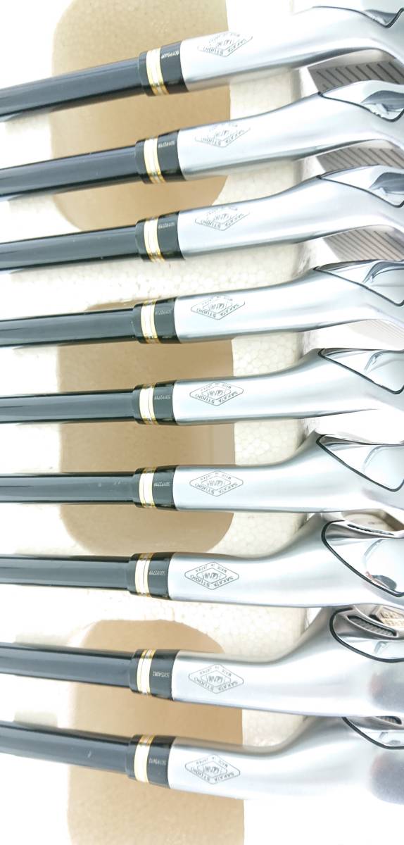 高級アイアン 本間 BERES IS-01 2スター 豪華9本セット ARMRQ 6 54 R