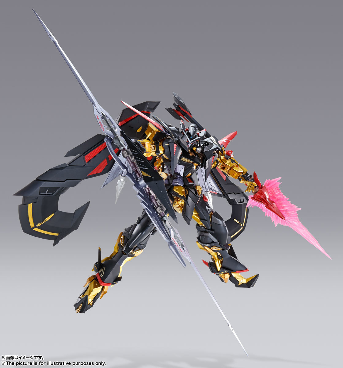 バンダイスピリッツ　 METAL BUILD ガンダムアストレイゴールドフレーム天ミナ （天空の皇女Ver.） 新品未開封品1円～スタート売り切ります