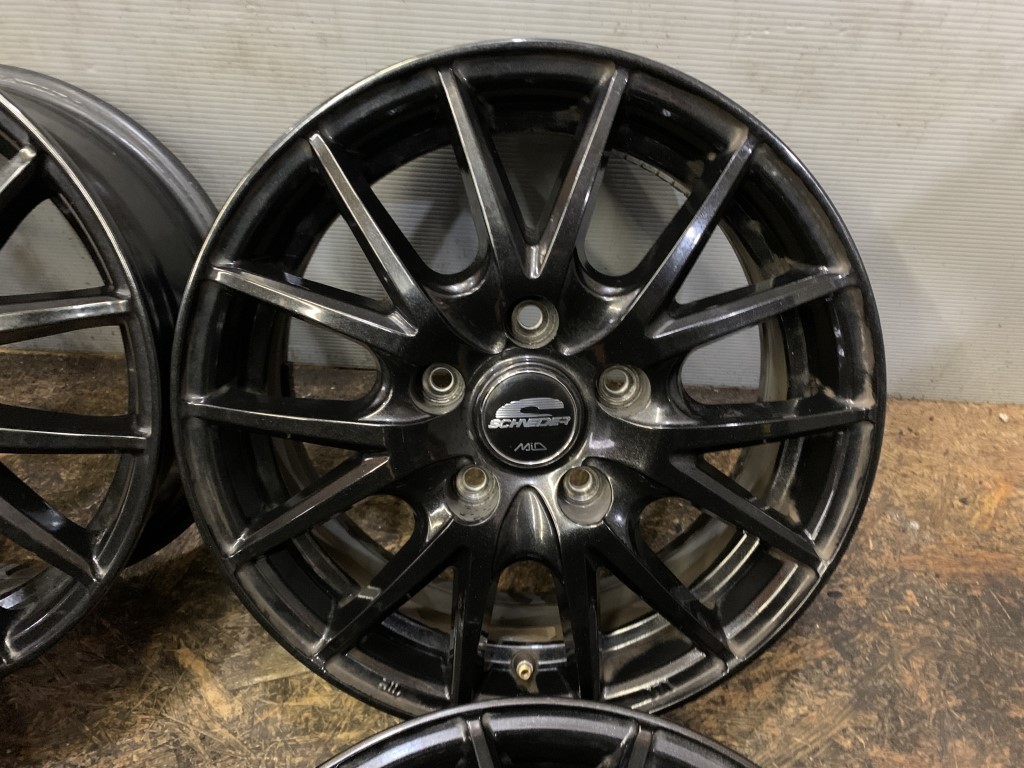 MID SCHNEIDER マルカサービス シュナイダー 15インチ 4本 6J5HPCD114  