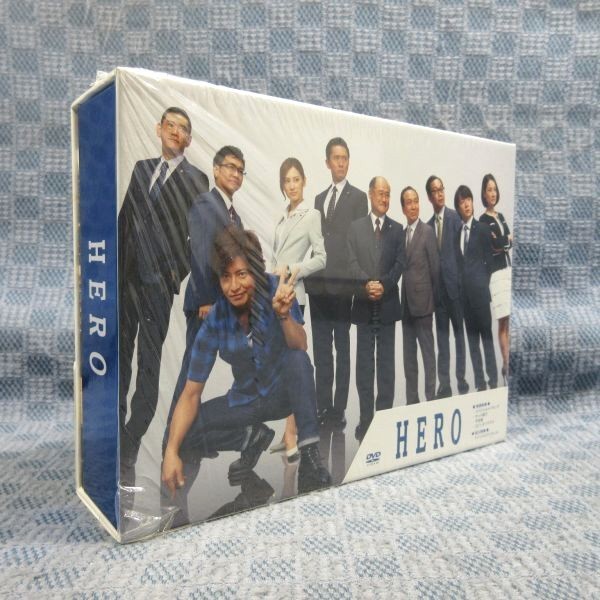 K178○木村拓哉 北川景子「HERO DVD-BOX (2014年版)」 HERO DVD 木村
