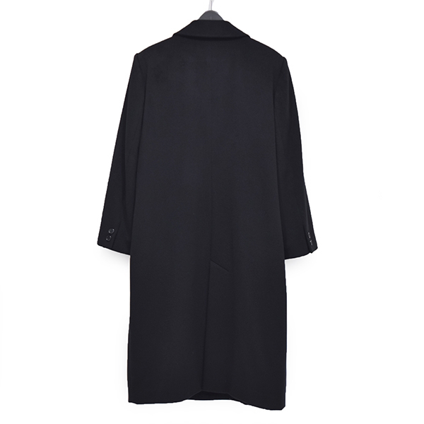 レディース 高島屋 カシミヤ100％ ロングコート 黒 Joshua Ellis 英国 