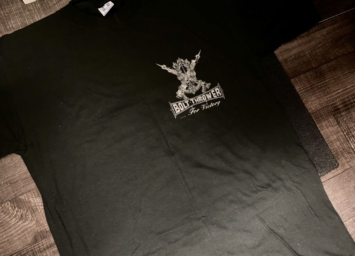 【限定SALE】 L30 超激レア品 BOLT THROWER ボルト スロワー シャツ オールドスクール デス メタル スラッシュ メタル グラインドコア ハードコア(Tシャツ)｜売買されたオークション情報、yahooの商品情報をア Tシャツ