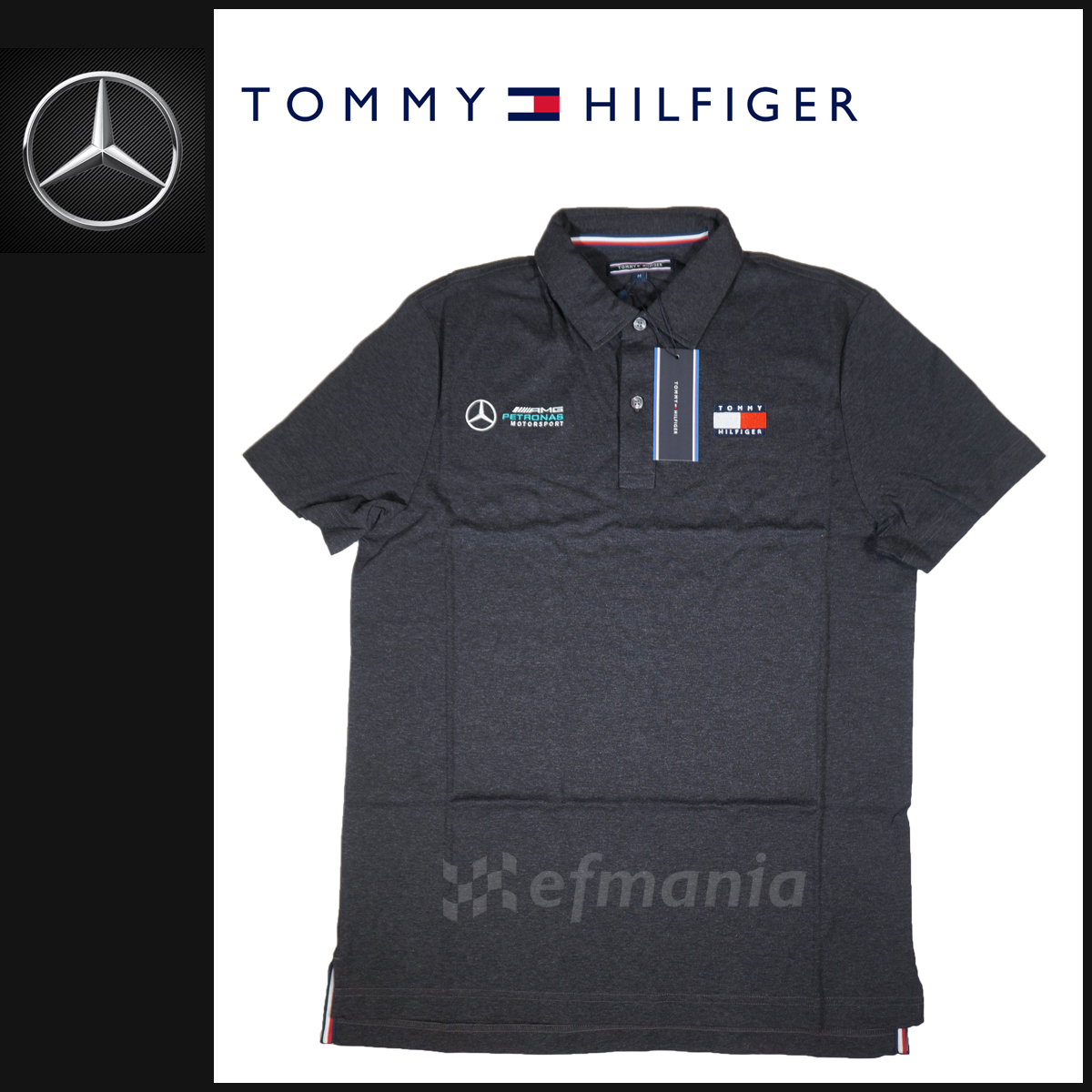 非売品】2020 メルセデスAMG F1 支給品 ポロシャツ トミーヒルフィガー 